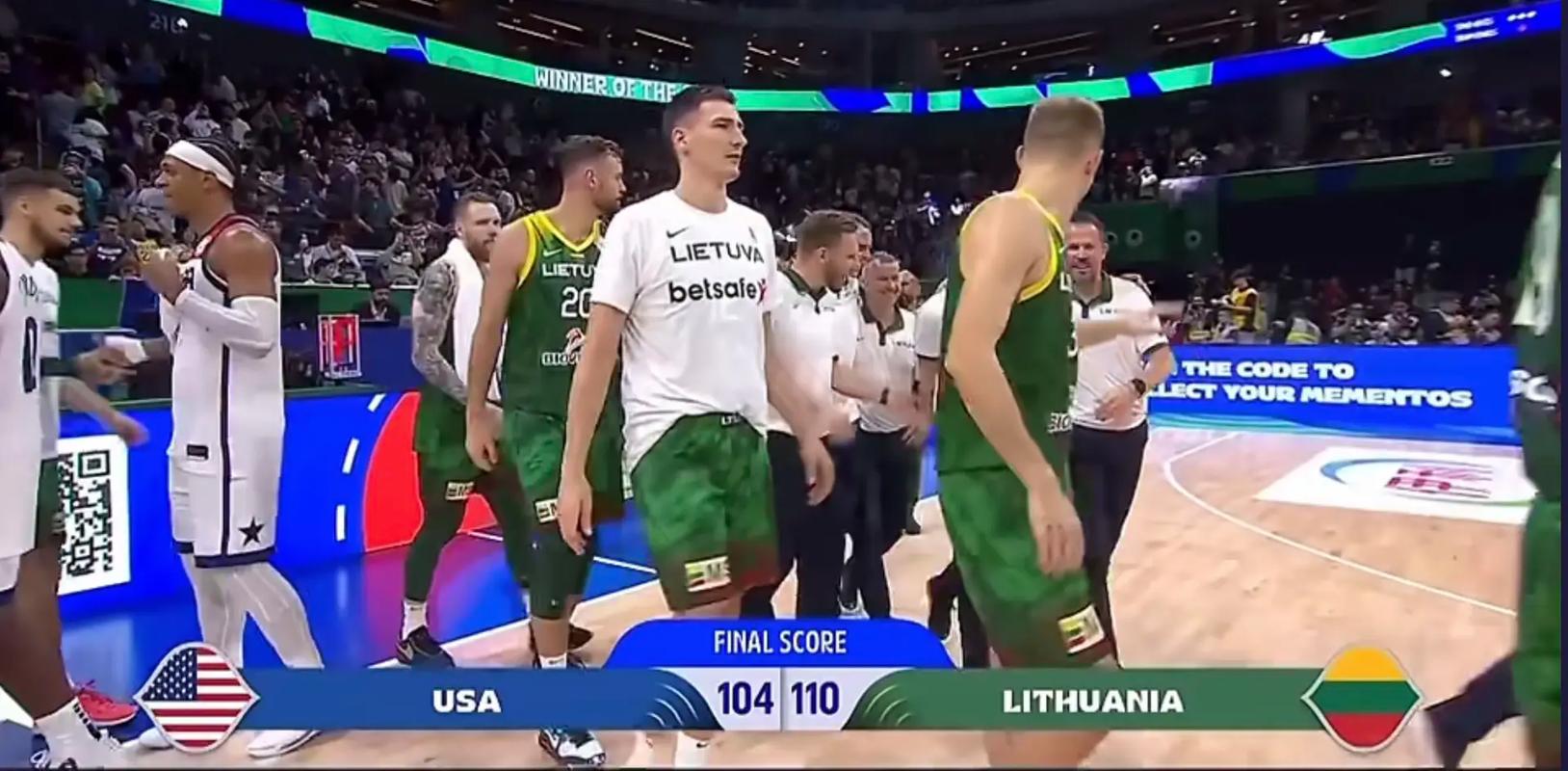 美国vs立陶宛大小分